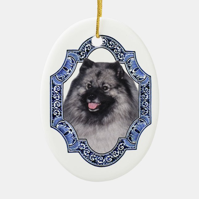 Le holländareprydnaden julgransprydnad keramik (Framsidan)