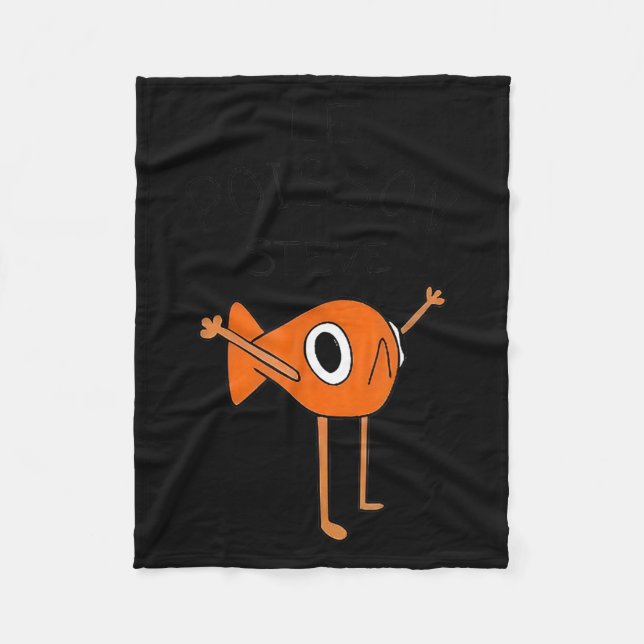 Le Isson Steve Funny Meme  Fleecefilt (Framsidan)