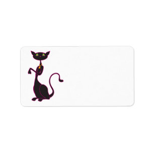 Le Jama Noir adressetiketter
