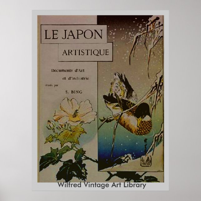 Le Japon Artistique Poster (Framsidan)