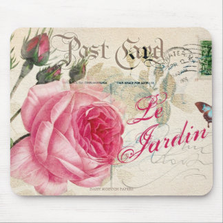 Le Jardin, Fransk Inspired, Mouse Pad Musmatta