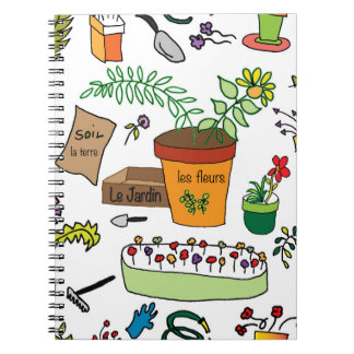 Le Jardin (Garden) Anteckningsbok