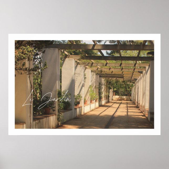 Le Jardin  Poster (Framsidan)