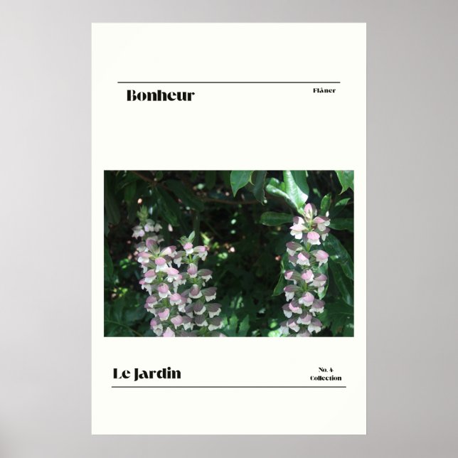 Le Jardin Poster (Framsidan)