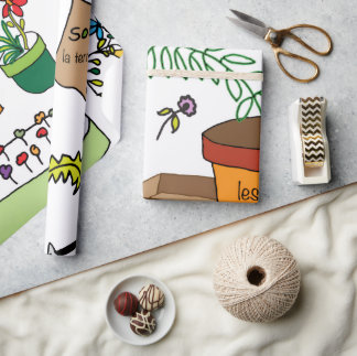 Le Jardin (Trädgården) Presentpapper