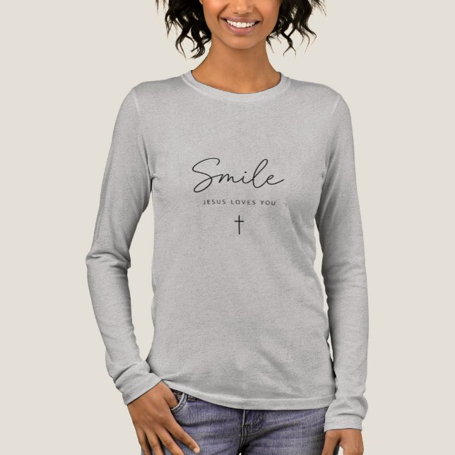Le Jesus älskar dig T Shirt (Framsida)