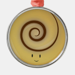 Le kanelbrun rulle ovanför den | prydnaden julgransprydnad metall