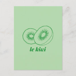 le kiwi vykort