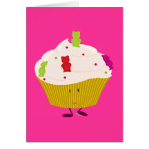 Le klibbig björnmuffin