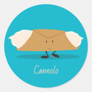 Le klistermärken för cannolo