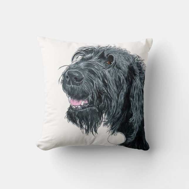 Le Labradoodle Kudde (Framsida)