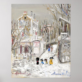 Le Lapin Agile es Ses Habitues Poster