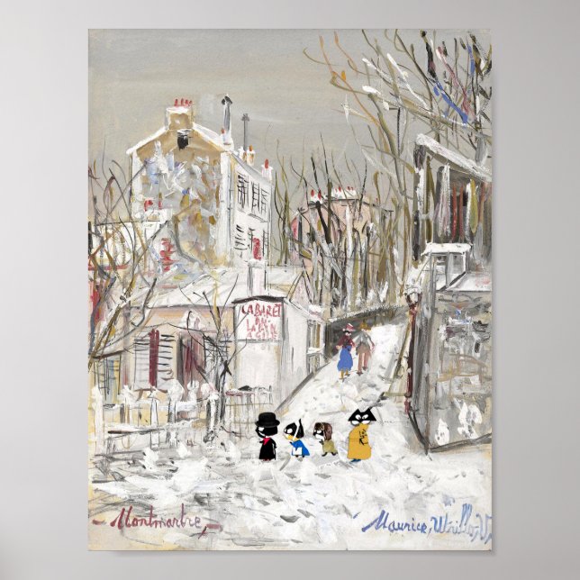 Le Lapin Agile es Ses Habitues Poster (Framsidan)