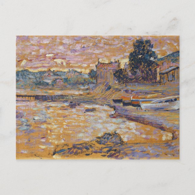 Le Lavandou, c.1908-09 (olja på arbetsyta) Vykort (Framsida)