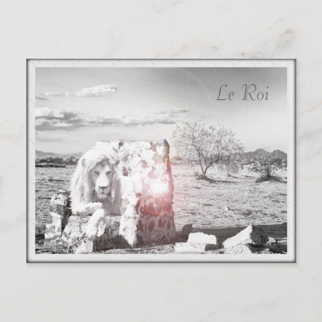 Le Lejon Roi carte postale Vykort (Framsida)