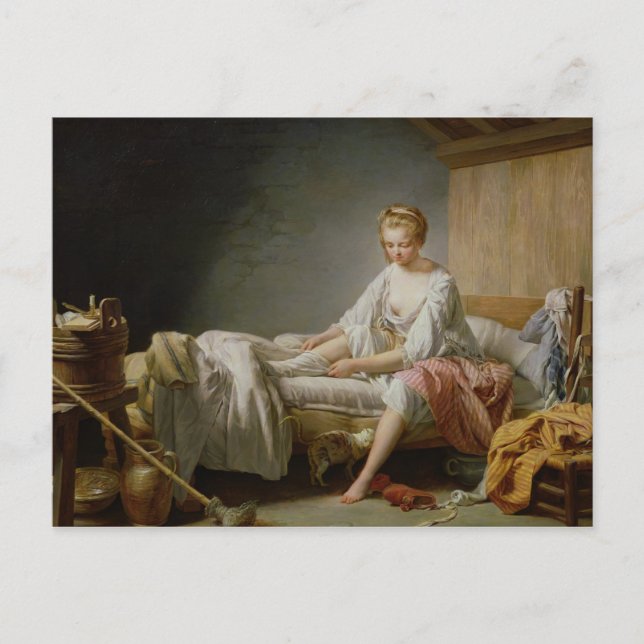 Le Lever de Fanchon Vykort (Framsida)