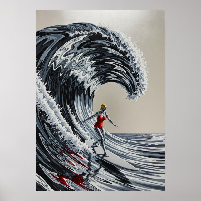 LE LÉVIATHAN D'ARGENT (Silver Leviathan) Poster (Framsidan)