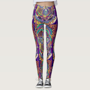 Le Liza Planlägga damasker Leggings