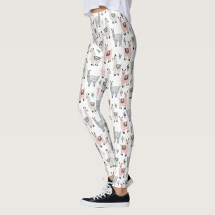 Le Llamasmönster Leggings