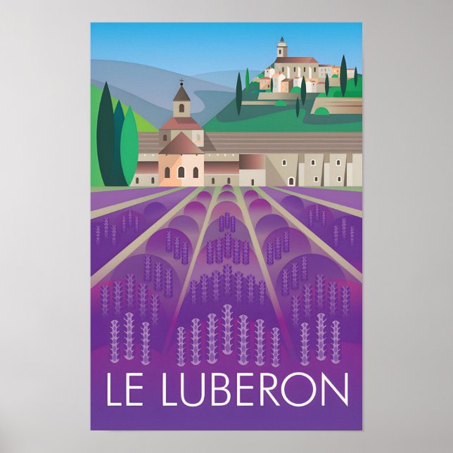Le Luberon Tryck (Framsidan)
