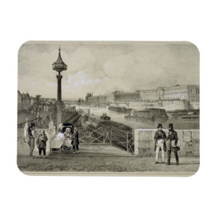 Le Luftventil som inristas av Auguste Bry (gravyr) Magnet