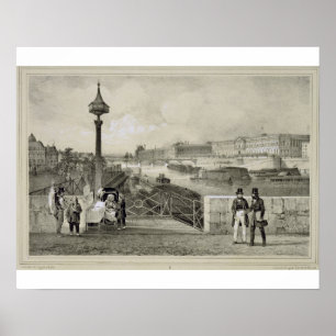 Le Luftventil som inristas av Auguste Bry (gravyr) Poster