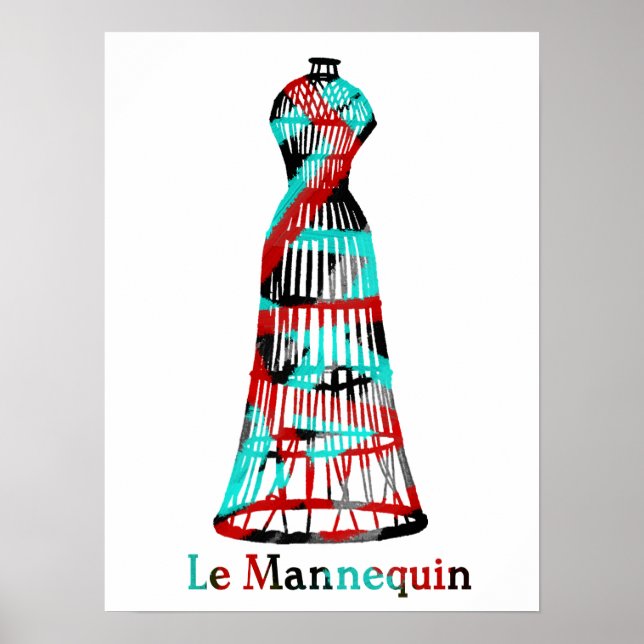 Le Manniquin Poster (Framsidan)