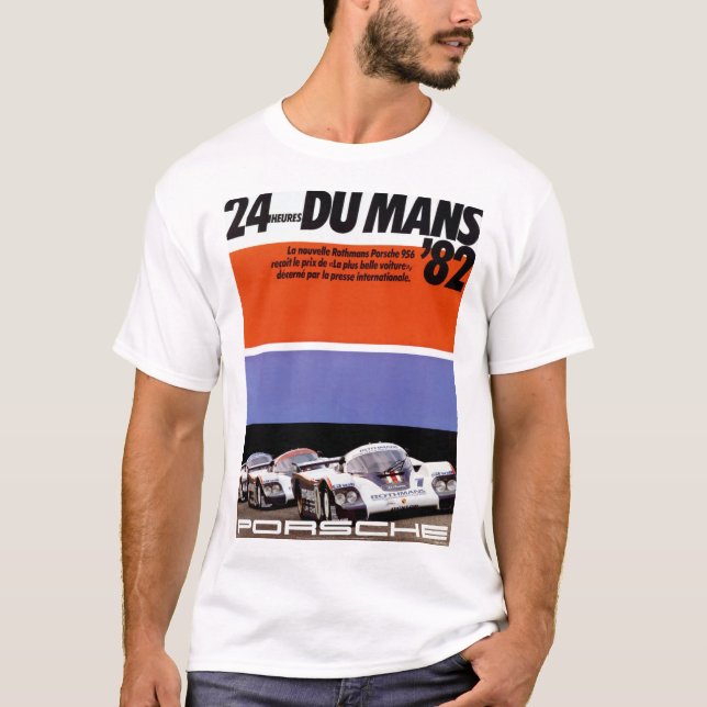 Le Mans 1982 T Shirt (Framsida)