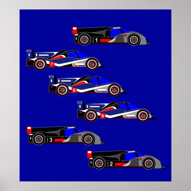 Le Mans 2011 Poster (Framsidan)