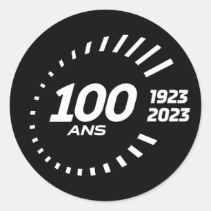 Le Mans 24 timmars Fransk Grand Prix 24 timmar GT7 Runt Klistermärke