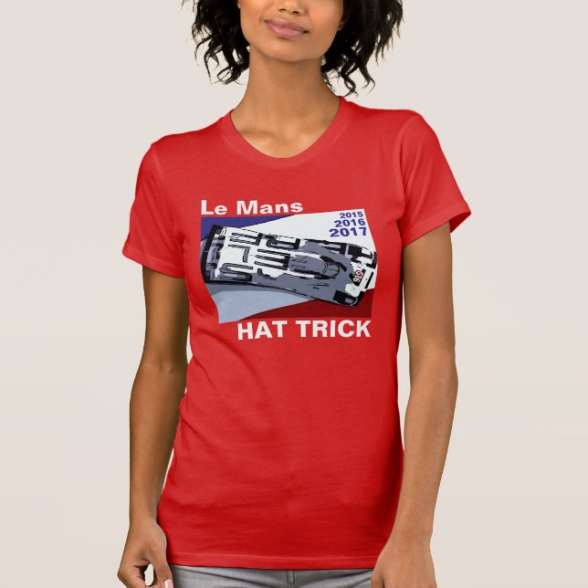Le Mans HAT TRICK T-shirt (Framsida)