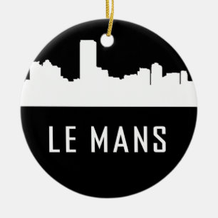 Le Mans Julgransprydnad Keramik