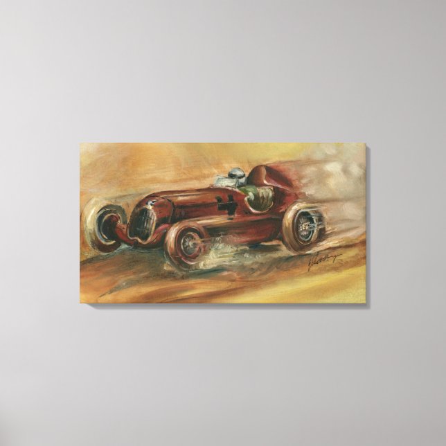 Le Mans Racecar av Ethan Harper Canvastryck (Framsida)