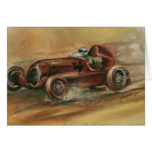 Le Mans Racecar av Ethan Harper Hälsningskort