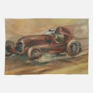 Le Mans Racecar av Ethan Harper Kökshandduk