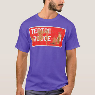 Le Mans Tertre Rouge Rusty Campsite-tecken T Shirt