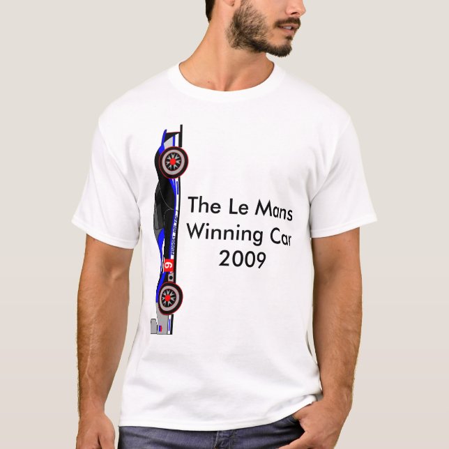 Le Mans Winning Car 2009 Tee Shirt (Framsida)
