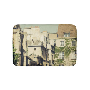 Le Marais i Paris, frankrike, idyllisk arkitektur Badrumsmatta