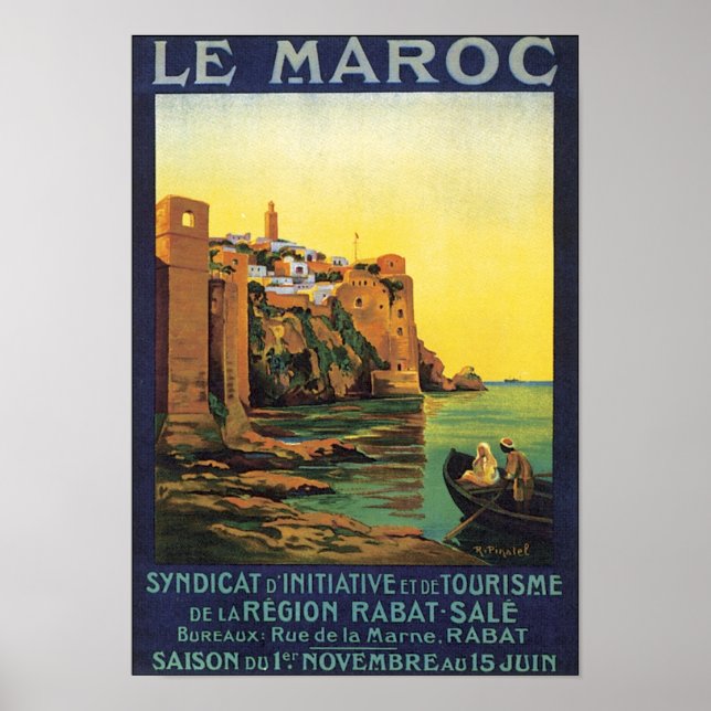 Le Maroc Poster (Framsidan)