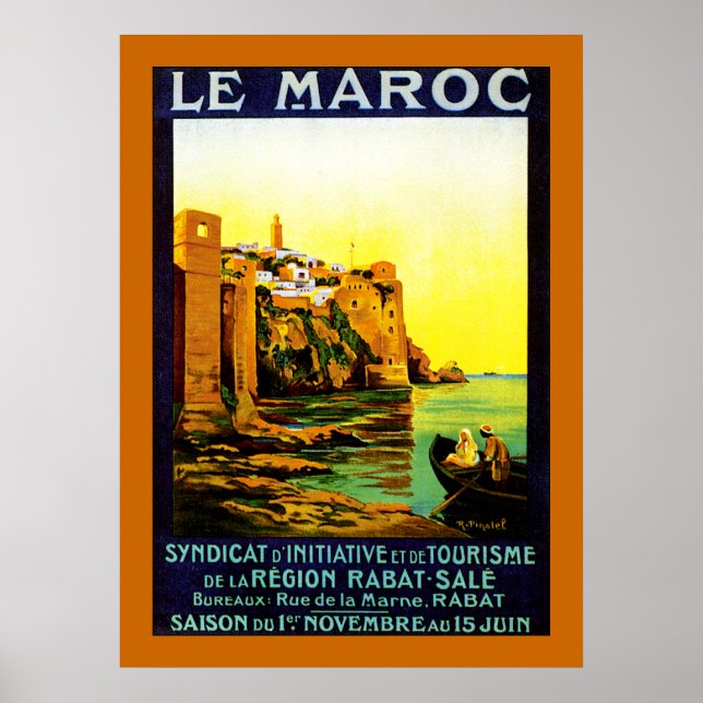 Le Maroc Poster (Framsidan)