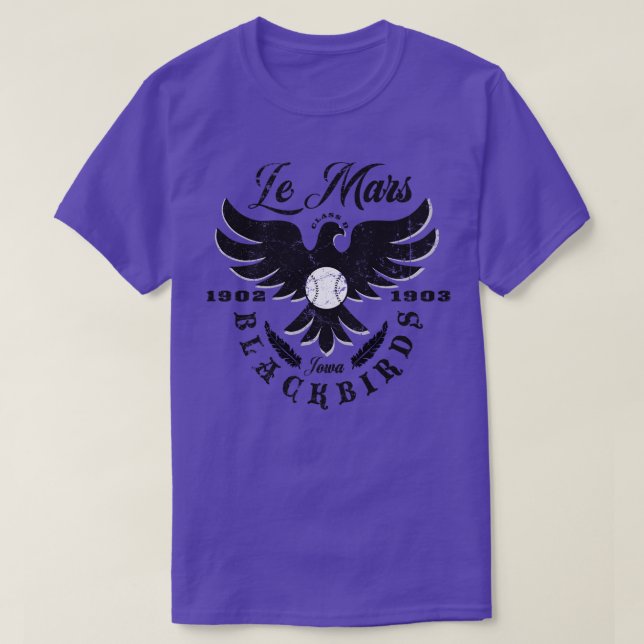 Le Mars Blackbird T Shirt (Design framsida)