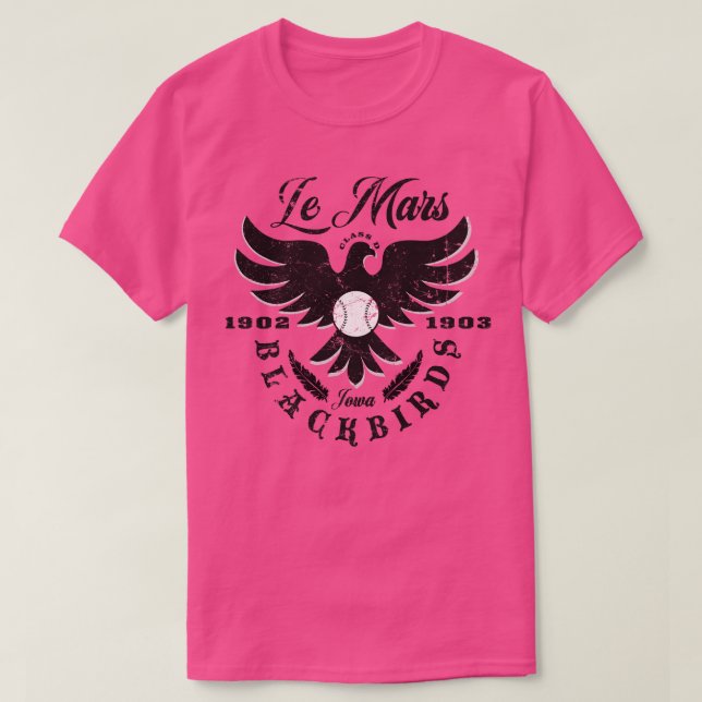 Le Mars Blackbird T Shirt (Design framsida)