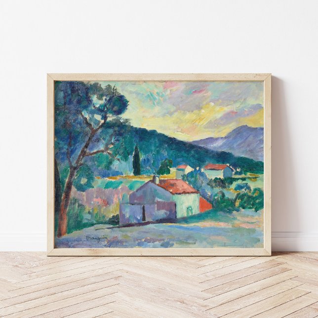 Le Mas à Saint-Tropez | Henri Manguin Poster (Skapare uppladdad)