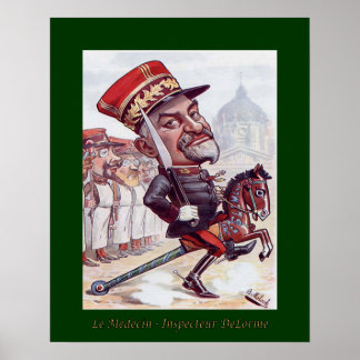 Le Medecin Inspecteur Edmond Delorme~Pulmonolog Poster