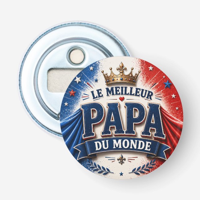 Le Meilleur Papa du Monde Flasköppnare (Framsidan)