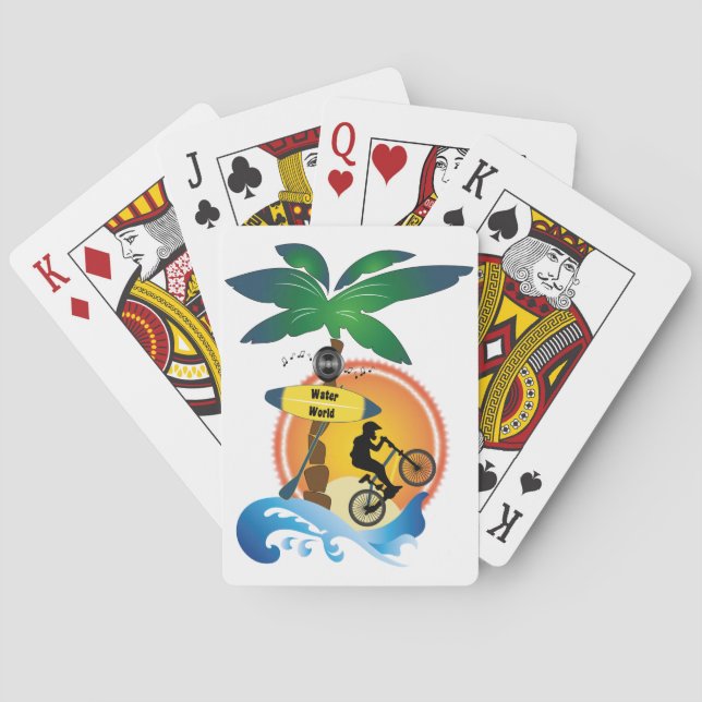 Le Monde de la glisse Casinokort (Baksidan)