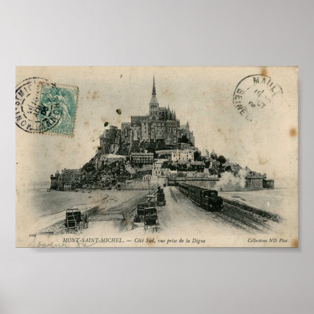 Le Mont-Saint-Michel – 1905 Poster (Framsidan)