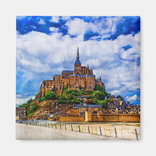 Le Mont Saint Michel, Frankrike Magnet