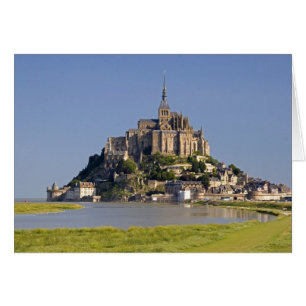 Le Mont Saint Michel i regionen Hälsningskort