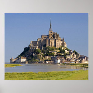 Le Mont Saint Michel i regionen Poster